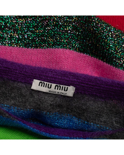 Miu Miu Ubranie sweterek w paski