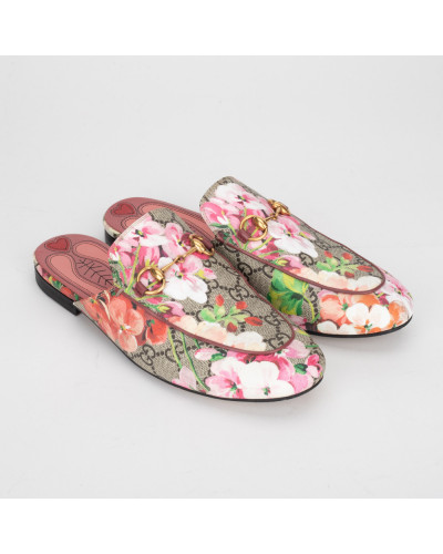 Gucci Buty loafersy w kwiaty