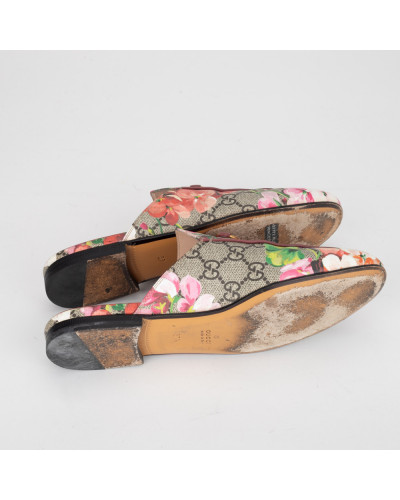 Gucci Buty loafersy w kwiaty