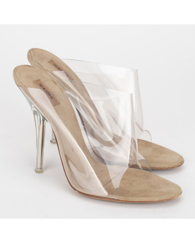 Yeezy Buty transparentne mule