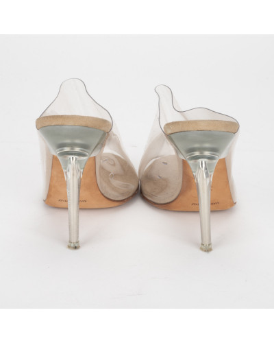 Yeezy Buty transparentne mule