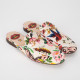 Gucci Buty loafersy kremowe w motywy roślinne