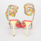 Rene Caovilla Buty kolorowe szpilki FRUIT KID