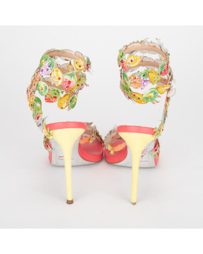 Rene Caovilla Buty kolorowe szpilki FRUIT KID