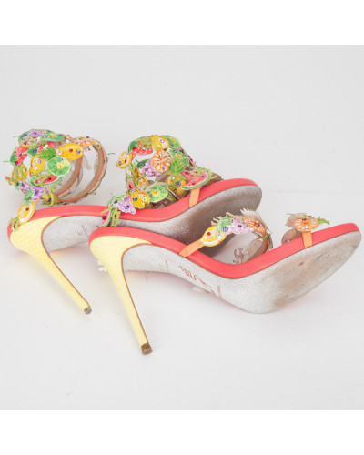 Rene Caovilla Buty kolorowe szpilki FRUIT KID