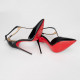 Christian Louboutin Buty czarne lakierowane szpilki  J STRING