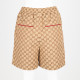 Gucci x The North Face Ubranie spodenki w monogram