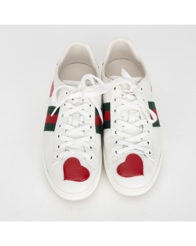 Gucci Buty białe sneakersy