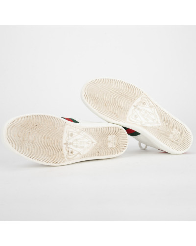 Gucci Buty białe sneakersy