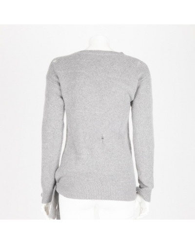 Marc Jacobs Sweter szary z wiazaniam ...