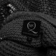 Alexander McQueen Sweter szary z cekinami