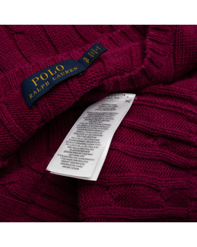 Ralph Lauren Sweter rozowy z logo