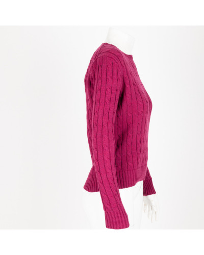 Ralph Lauren Sweter rozowy z logo