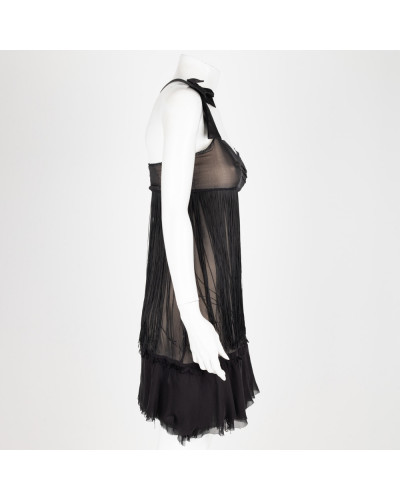 Dolce & Gabbana Sukienka z fredzlami
