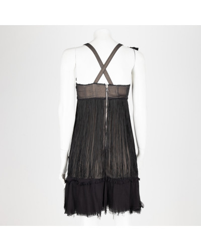 Dolce & Gabbana Sukienka z fredzlami