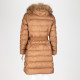 Moncler Kurtka brązowa Nantesfur