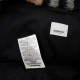 Burberry Kurtka czarna z kapturem w krate