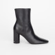 Balenciaga Buty czarne botki z logo