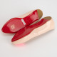 Christian Louboutin Buty baleriny rożowe z sercem