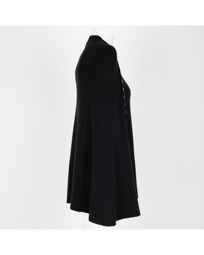 Maje Ubranie czarne poncho