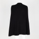 Maje Ubranie czarne poncho