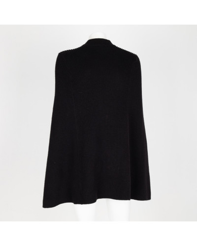 Maje Ubranie czarne poncho