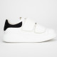 Alexander McQueen Buty biało czarne