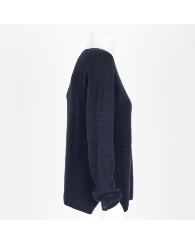 Max Mara Ubranie sweter granatowy kaszmirowy