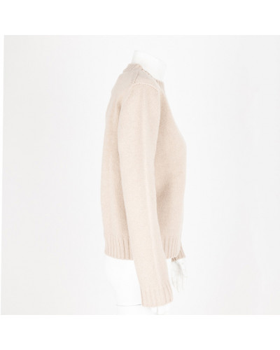 Max Mara Ubranie sweter kamelowy kaszmirowy