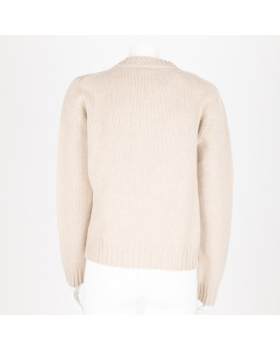 Max Mara Ubranie sweter kamelowy kaszmirowy