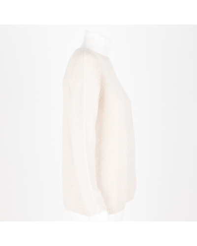 Max Mara Ubranie sweter ecru kaszmirowy