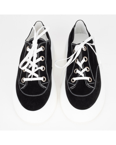 Maison Martin Margiela Buty czarne na platformie