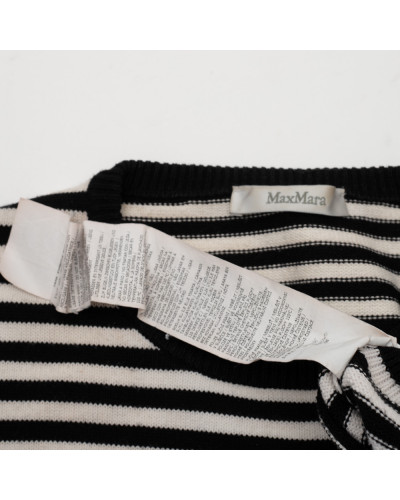 Max Mara Sweter w paski