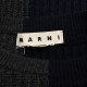 Marni Sweter szaro granatowy