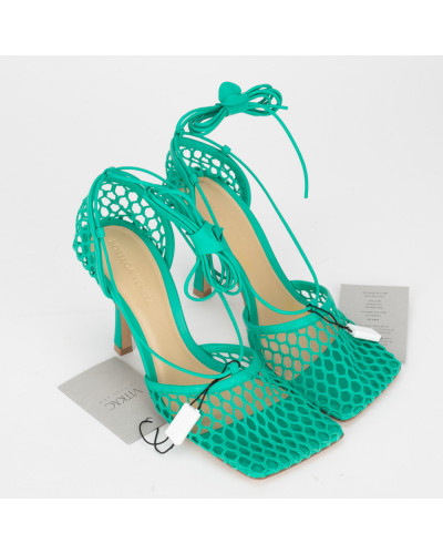 Bottega Veneta Szpilki zielone