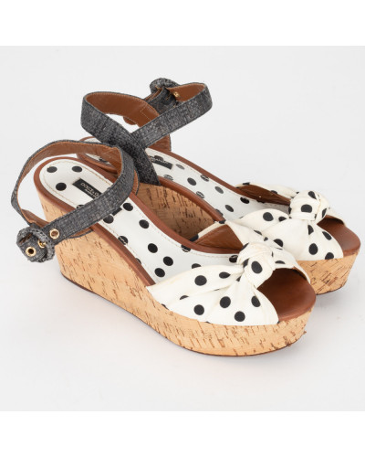 Dolce & Gabbana Koturny w kropki