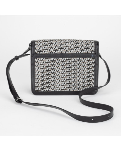 Zadig & Voltaire Torebka biało czarna