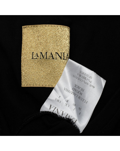 La Mania T-shirt czrany squad