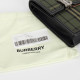 Burberry Torebka zielona w kartę