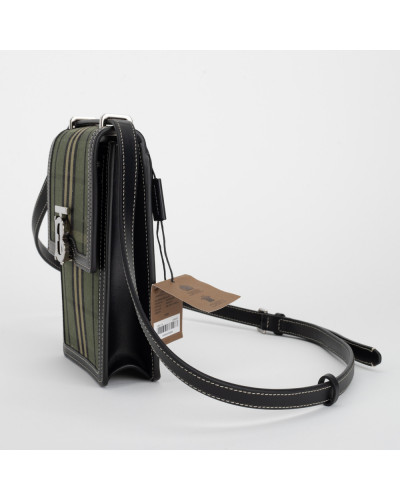 Burberry Torebka zielona w kartę