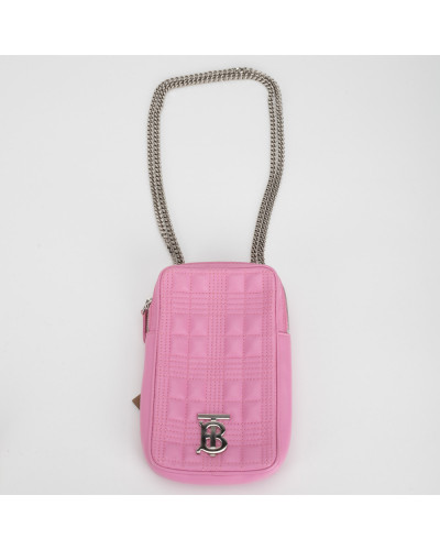Burberry Torebka róózwa z logo