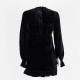Saint Laurent  Sukienka czrana aksamitna