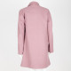 Jil Sander Płaszcz różowy wełnoiany