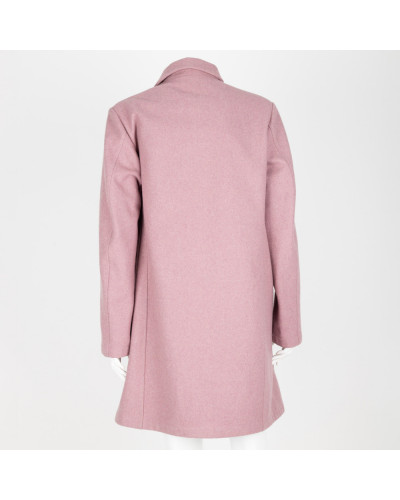 Jil Sander Płaszcz różowy wełnoiany