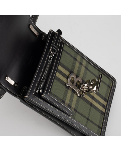 Burberry Torebka zielona w kratkę