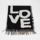 Burberry Szalik dwuatronny love