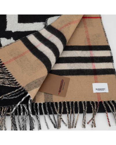 Burberry Szalik dwuatronny love