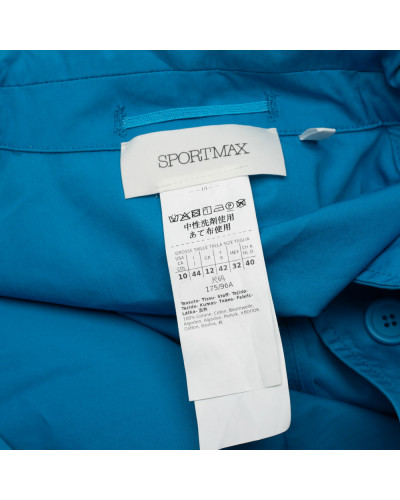 Max Mara Płaszcz niebieski