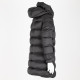 Burberry Kurtka czarna puchowa długa