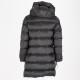 Burberry Kurtka czarna puchowa długa